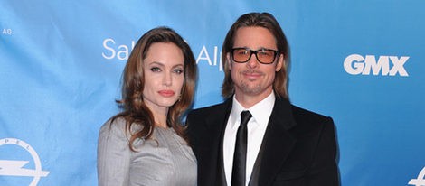 Angelina Jolie y Brad Pitt en la Gala por la Paz