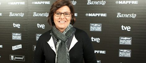 La presentadora María Escario