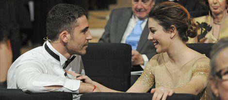 Miguel Ángel Silvestre y Blanca Suárez en la gala de los Goya 2012
