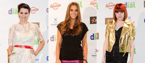 Ana Fernández, Tania Llasera, Angy y Luján Argüelles apoyan la música en los Premios Cadena Dial 2011