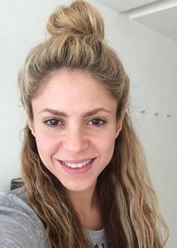 Shakira el día de su 39 cumpleaños