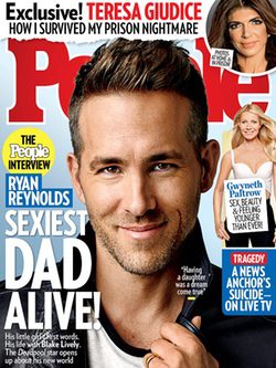 Ryan Reynolds nombrado el papá más sexy vivo | Foto: People