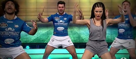 Pilar Rubio bailando la haka 'Ka Mate' / Antena3.com