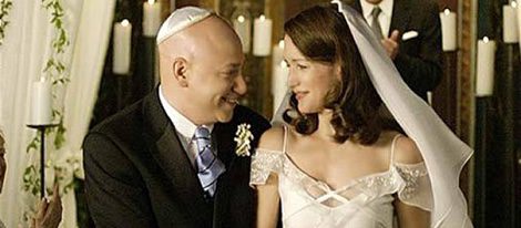 Kristin L. Davis. y Evan Handler protagonizan la primera boda judía de la serie