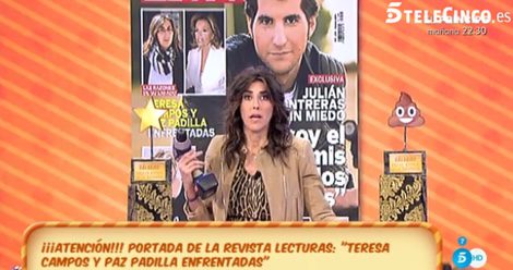 Paz Padilla desmiente su enfrentamiento con María Teresa Campos / Telecinco.es