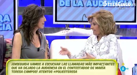 Paz Padilla y María Teresa Campos desmienten su presunto mal rollo / Telecinco.es