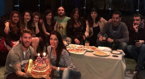Pilar Rubio celebrando su 38 cumpleaños / Instagram