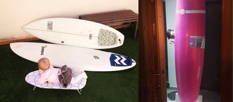 Jonathan contagia su pasión por el surf a las chicas de la casa | Twitter