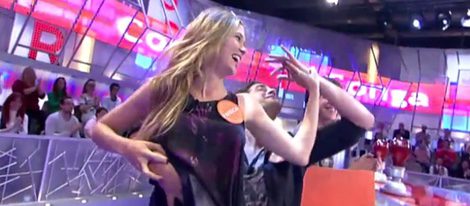 Patricia Montero y Álex Adrover bailan en 'Pasapalabra' | Telecinco.es