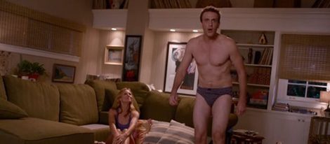 Jason Segel con Cameron Díaz en una escena de 'Sex Tape. Algo pasa en la nube'