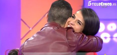 El abrazo de Sofía a Suso en plató / Telecinco.es
