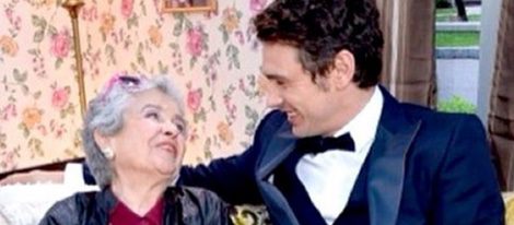 James Franco junto a su abuela Mitzsie Vern/Imagen: Instagram