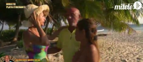 El Dioni se reencuentra con sus compañeras, Yurena y Miriam Saavedra, en Playa Itinerante