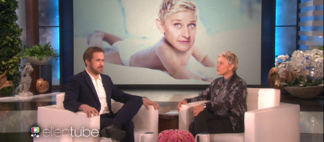 Ryan Gosling bromea con Ellen DeGeneres después de ser padre por segunda vez | ellentube