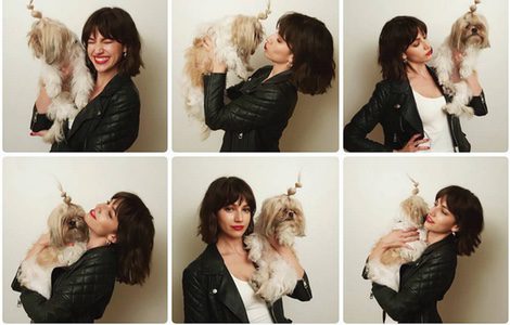Úrsula Corberó con su perra Lolita/ Foto: Instagram