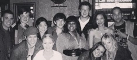Actores del elenco de Glee en Nueva York