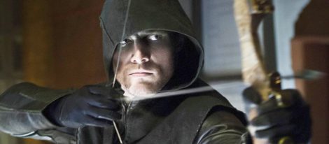 Stephen Amell como Flecha Verde en 'Arrow'