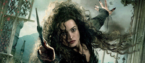 Helena Bonham Carter como Bellatrix Lestrange en 'Harry Potter'