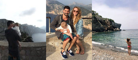 Yoli y Jonathan presumen de su hija Valeria durante su viaje a Mallorca | Twitter
