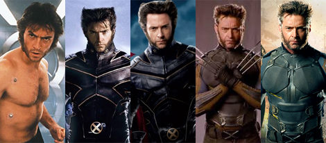 La evolución de Hugh Jackman como Lobezno en la saga 'X-Men'