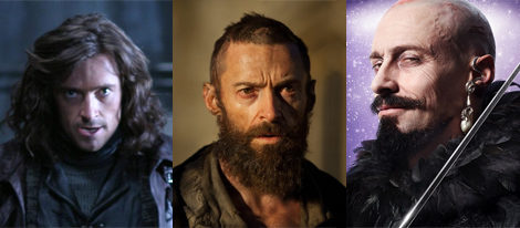 Algunos de los distintos looks de Hugh Jackman en su trabajos cinematográficos