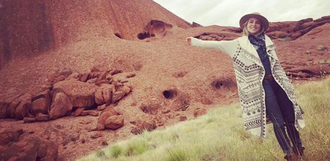 Elsa Pataky disfrutando de la naturaleza australiana / Instagram