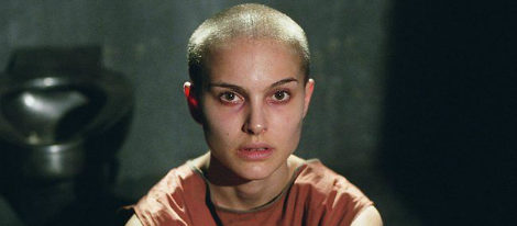 Natalie Portman en la película 'V de Vendetta'