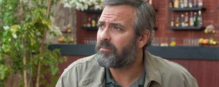 George Clooney con una imagen muy cambiada en la pelícua 'Syriana'