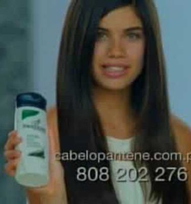 Sara Sampaio en un anuncio de Pantene