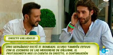 Pedro Palacios entrevistado en 'Sálvame'/ telecinco.es