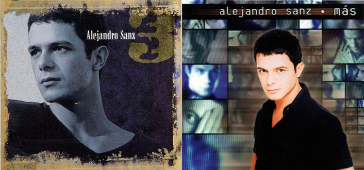 Los discos de Alejandro Sanz a finales de los años noventa