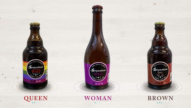 Las nuevas cervezas 'Queen', 'Woman' y 'Brown' de Sargantana
