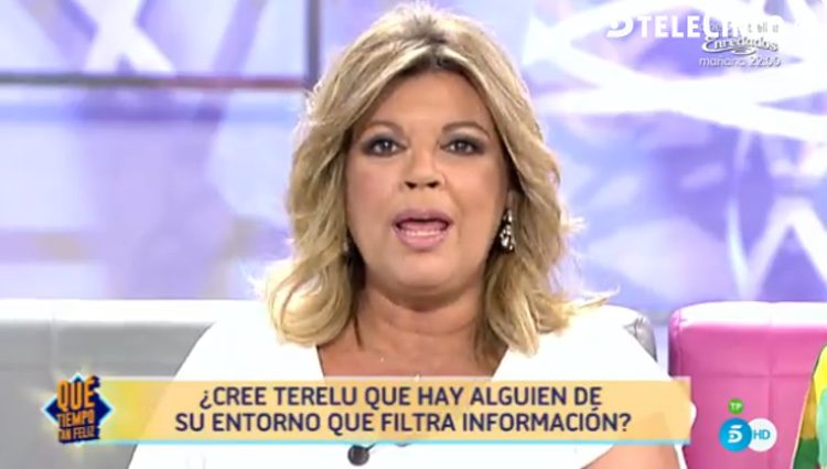 Terelu Campos asegura confiar plenamente en Kike Calleja / Telecinco.es