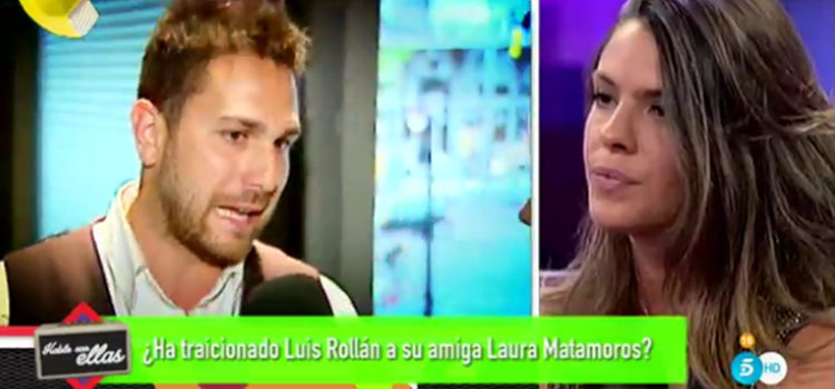 Laura Matamoros observó atentamente los vídeos sobre Luis Rollán y las polémicas fotos (Telecinco.es)