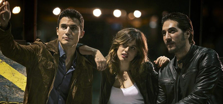 Álex González interpretó a Mikel en 'Combustión' junto a Adriana Ugarte y Alberto Ammann