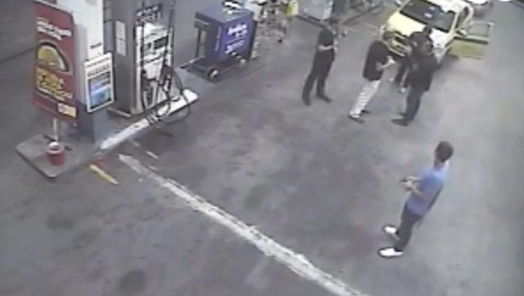 Fotograma del vídeo de las cámaras de seguridad