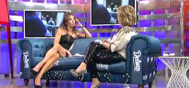 María Teresa Campos se sentó frente a frente con María Patiño en 'Sálvame Deluxe'/ Telecinco.es