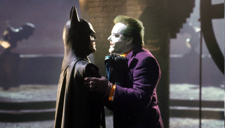Un enfrentamiento entre Batman y Joker en 'Batman' de Tim Burton
