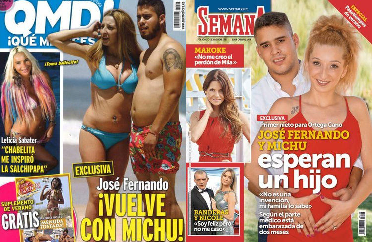 Las portadas de revista protagonizadas por Josefer y Michu durante este verano