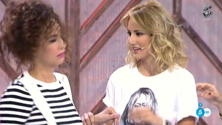 Reencuentro de Alba Carrillo y Cristina Rodríguez / Telecinco.es