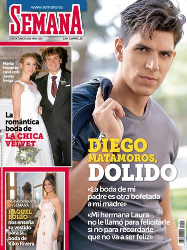 Diego Matamoros en la portada de Semana