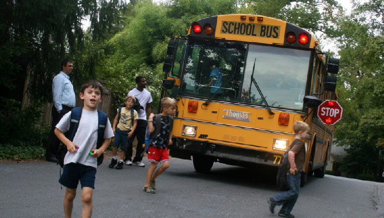Autobús escolar de Estados Unidos