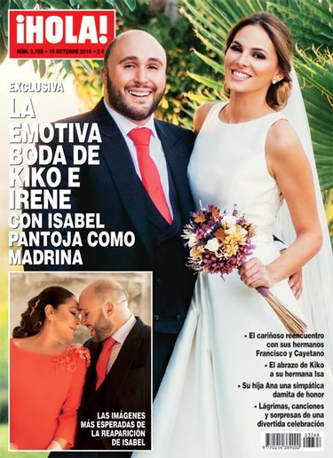 Exclusiva de la boda de Kiko Rivera e Irene Rosanesl en ¡Hola!