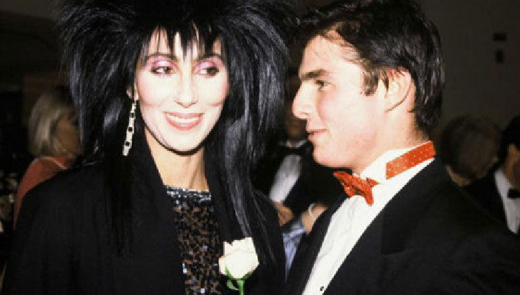 Tom Cruise y Cher hace más de treinta años