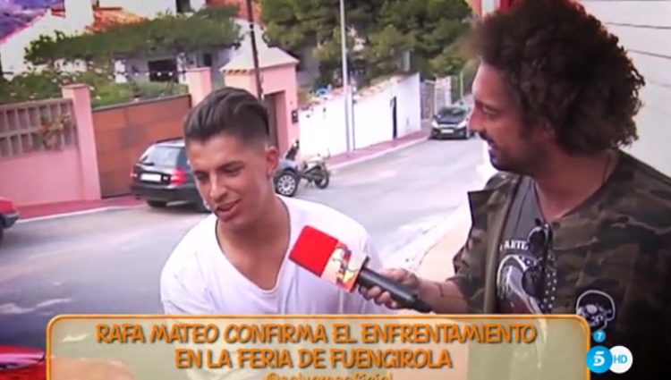 Rafa Mateo habla de malentendido, no de altercado / Telecinco.es