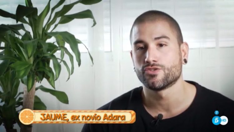Jaume cuenta cómo es Adara en pareja / Telecinco.es