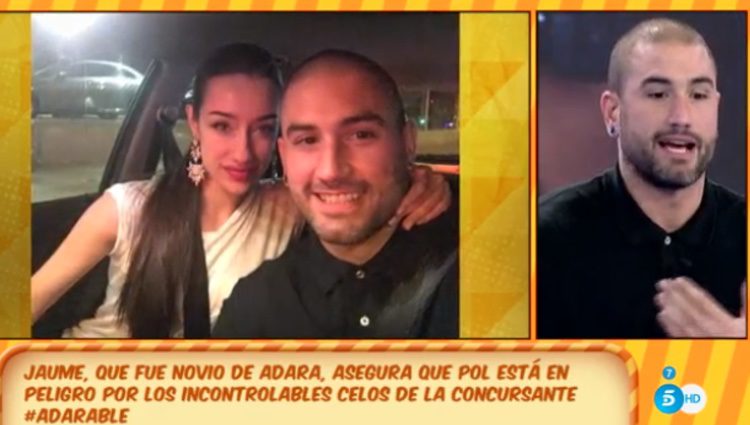 Jaume habla de la mala relación de Adara con su familia / Telecinco.es