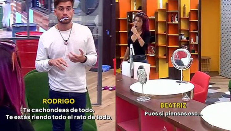 Rodrigo le reprocha a Bea sus actitudes en la casa | telecinco.es