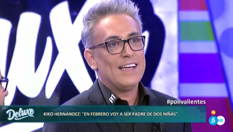 Kiko Hernández contando que va a ser padre / Telecinco.es