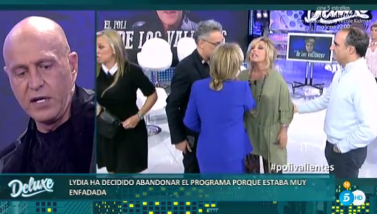 Lydia Lozano discutiendo en publicidad / Telecinco.es